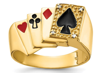 14k Yellow Gold Jewelry Style Y2717AA - Classique Jewelry Inc.