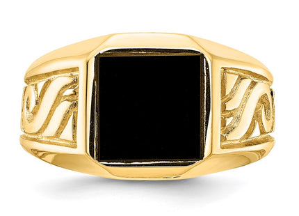 14k Yellow Gold Jewelry Style Y4015 - Classique Jewelry Inc.