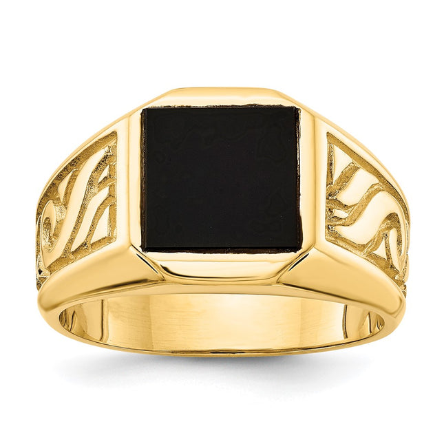 14k Yellow Gold Jewelry Style Y4015 - Classique Jewelry Inc.