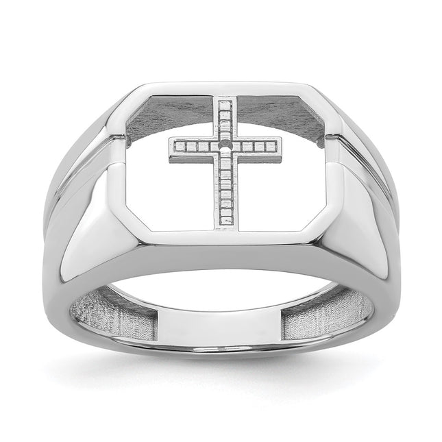 14k White Gold Rings Style Y4026 - Classique Jewelry Inc.