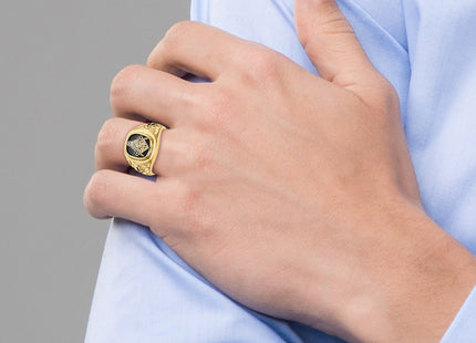14k Yellow Gold Rings Style Y4035AAA - Classique Jewelry Inc.