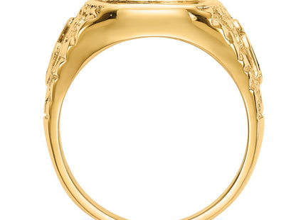14k Yellow Gold Rings Style Y4035AAA - Classique Jewelry Inc.