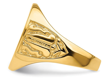 14k Yellow Gold Rings Style Y4041 - Classique Jewelry Inc.