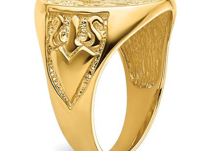 14k Yellow Gold Rings Style Y4041 - Classique Jewelry Inc.