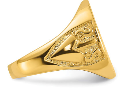 14k Yellow Gold Rings Style Y4041 - Classique Jewelry Inc.