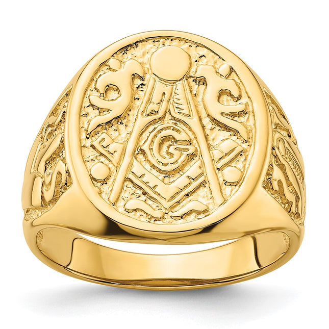 14k Yellow Gold Rings Style Y4041 - Classique Jewelry Inc.