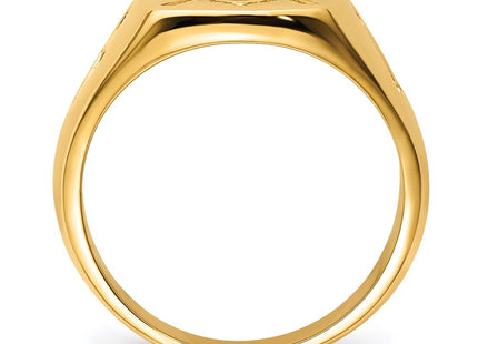 14k Yellow Gold Rings Style Y4047 - Classique Jewelry Inc.