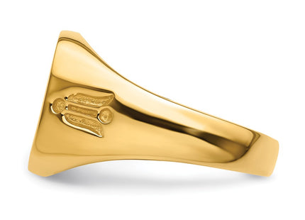 14k Yellow Gold Rings Style Y4047 - Classique Jewelry Inc.