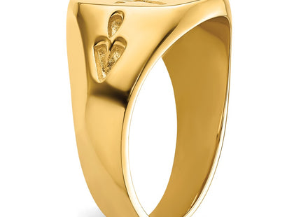 14k Yellow Gold Rings Style Y4047 - Classique Jewelry Inc.