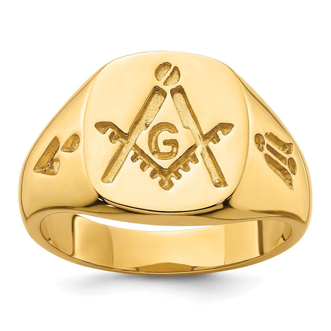 14k Yellow Gold Rings Style Y4047 - Classique Jewelry Inc.