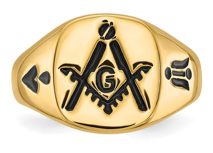 14K gold ring, further view