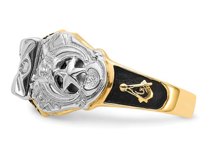 14k Two-tone Rings Style Y4049VS - Classique Jewelry Inc.