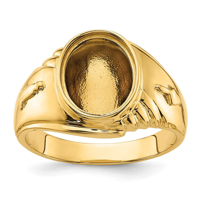 14K gold ring