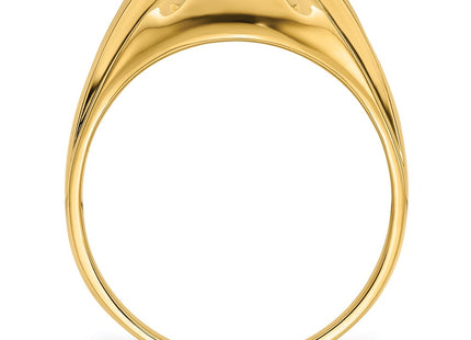 14K gold ring, alternate view