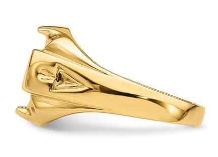 14K gold ring, another view