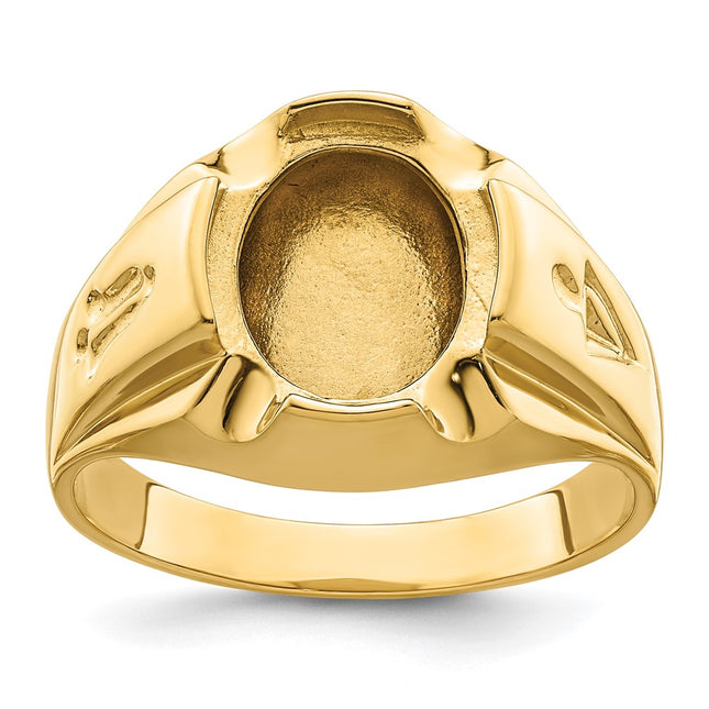 14K gold ring