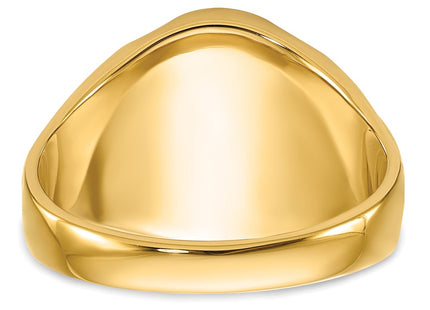 14k Yellow Gold Rings Style Y4066M - Classique Jewelry Inc.