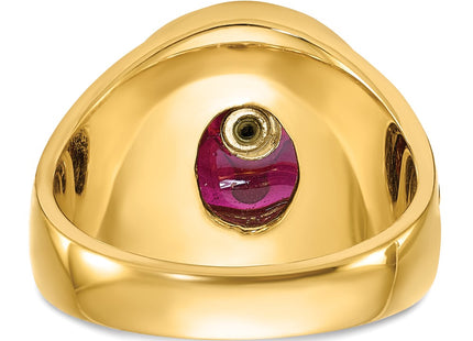 14k Yellow Gold Rings Style Y4072M - Classique Jewelry Inc.