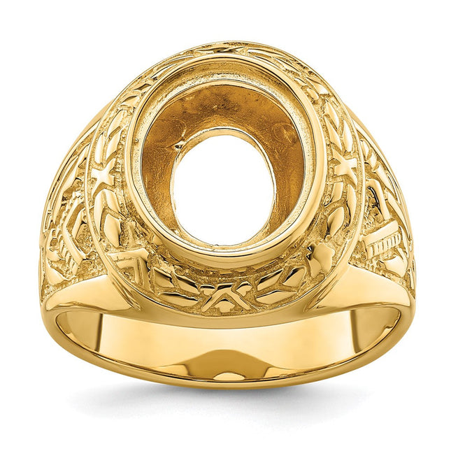 14K gold ring