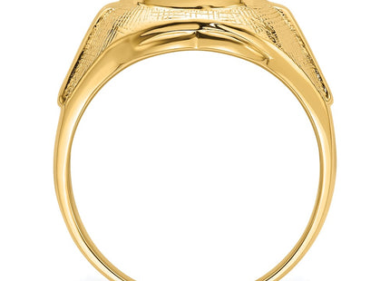 14k Yellow Gold Rings Style Y4075 - Classique Jewelry Inc.