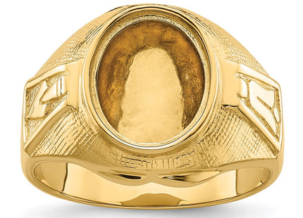 14k Yellow Gold Rings Style Y4075 - Classique Jewelry Inc.