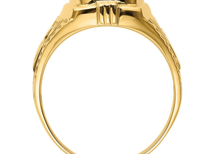 14k Yellow Gold Rings Style Y4078 - Classique Jewelry Inc.