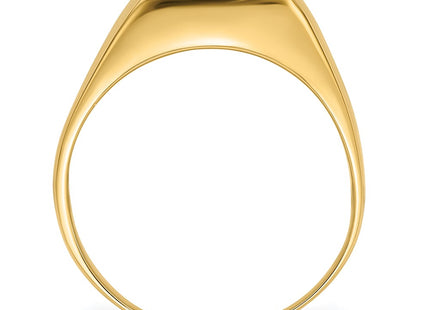 14K gold ring, alternate view