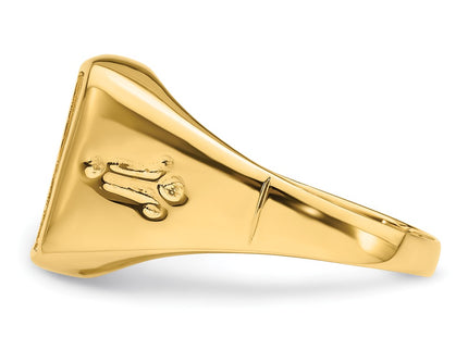 14K gold ring, another view