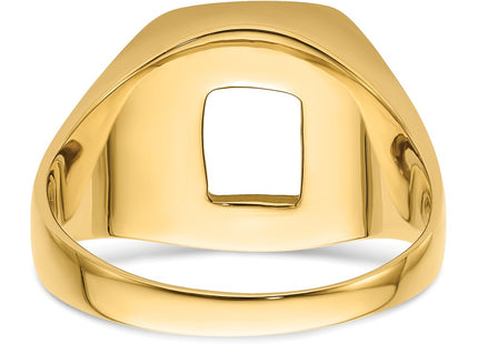 14K gold ring, further view