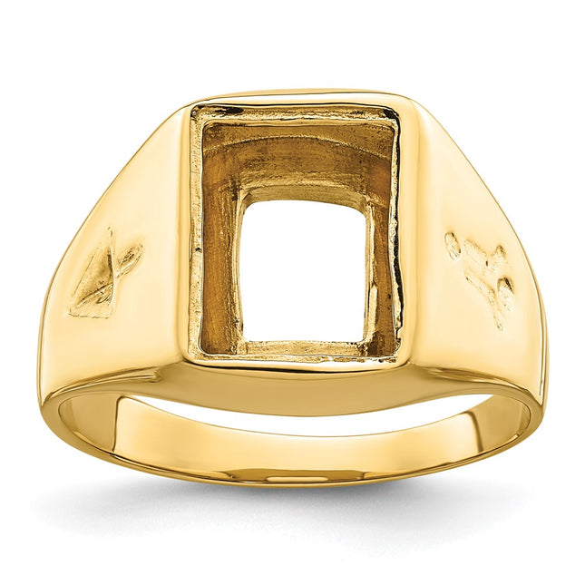 14K gold ring