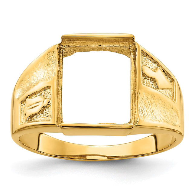 14K gold ring