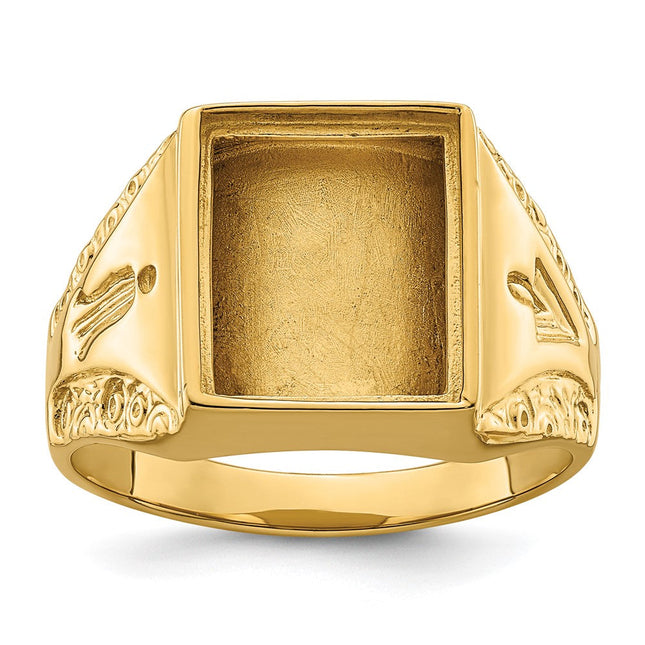 14K gold ring