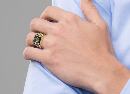 14k Yellow Gold Rings Style Y4096M - Classique Jewelry Inc.