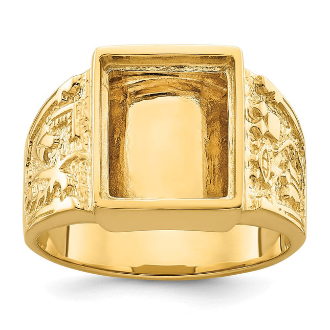 14K gold ring