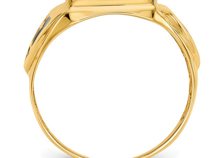 14k Yellow Gold Rings Style Y4098M - Classique Jewelry Inc.