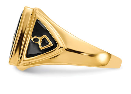 14k Yellow Gold Rings Style Y4098M - Classique Jewelry Inc.