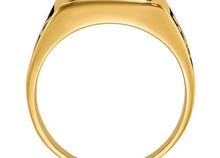 14K gold ring, alternate view