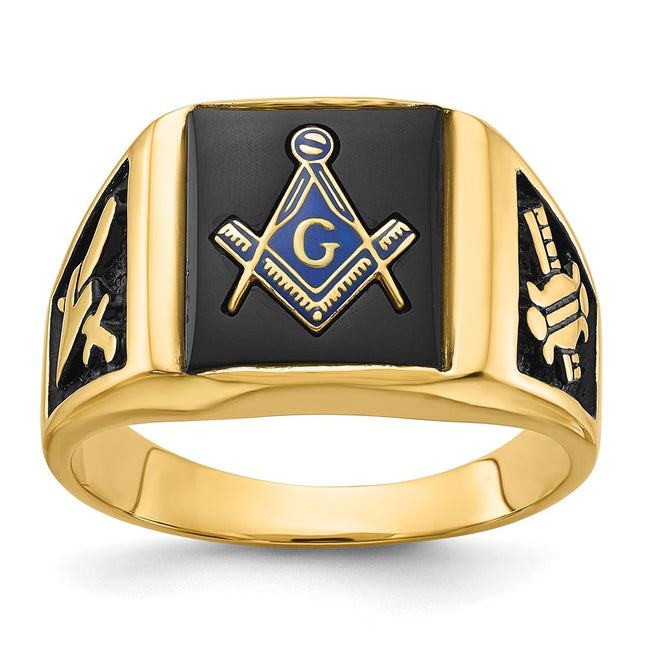 14k Yellow Gold Rings Style Y4100M - Classique Jewelry Inc.