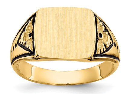 14k Yellow Gold Rings Style Y4139 - Classique Jewelry Inc.