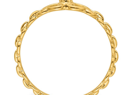 14k Yellow Gold Rings Style Y4200 - Classique Jewelry Inc.