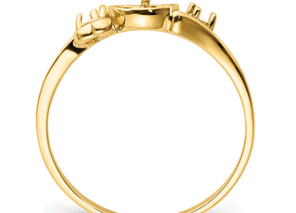 14k Diamond & Pearl Ring Mounting