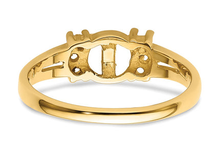 14k Yellow Gold Rings Style Y4310 - Classique Jewelry Inc.