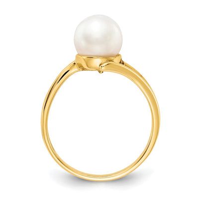 14K Pearl Ring Mounting