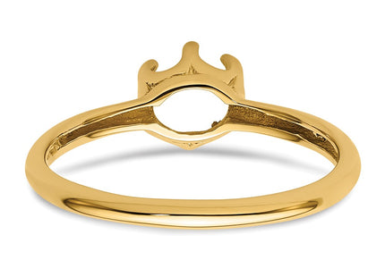 14k Yellow Gold Rings Style Y4352 - Classique Jewelry Inc.