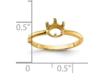 14k Pearl Ring Mounting (Style Y4352)