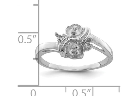 14k White Gold Rings Style Y4371 - Classique Jewelry Inc.