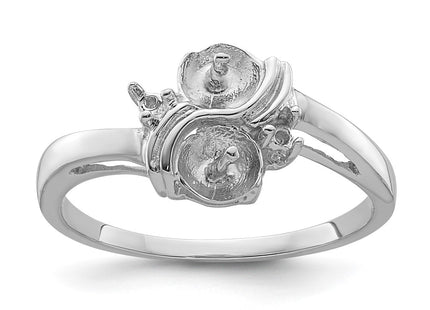 14k White Gold Rings Style Y4371 - Classique Jewelry Inc.