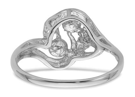14k White Gold Rings Style Y4376 - Classique Jewelry Inc.
