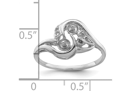 14k White Gold Rings Style Y4376 - Classique Jewelry Inc.