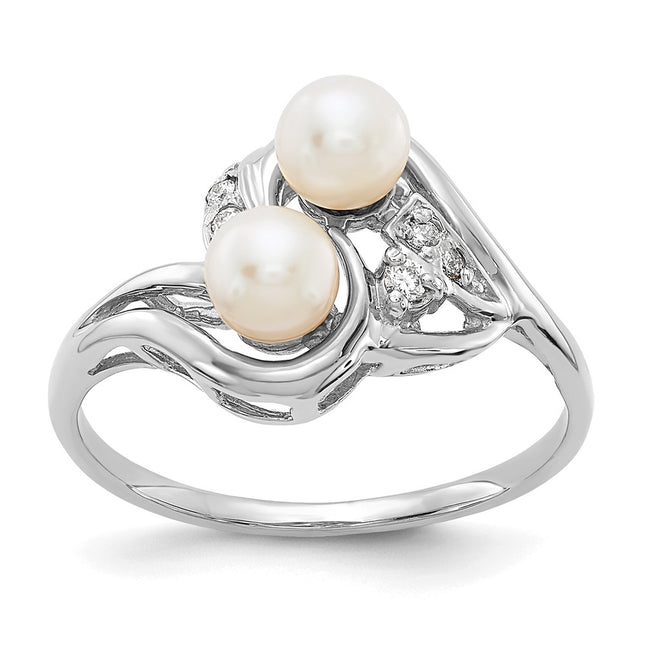 14k White Gold Jewelry Style Y4376PL - Classique Jewelry Inc.